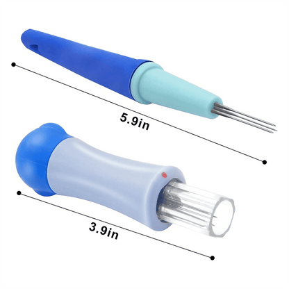 2 Pack Needle Felting Tools,Pen Style Tool with 3 Needles and Punch V1189-LWWAL-20260325-00087