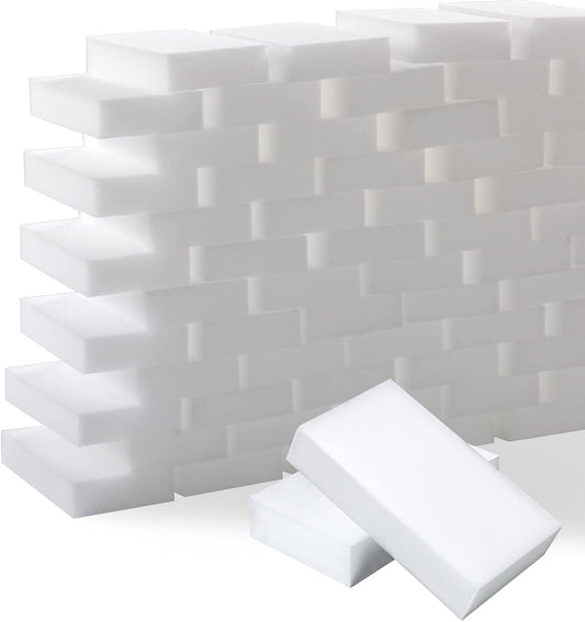 100 Pack Melamine Sponges Magic Cleaning Sponges in Bulk Melamine Foam for Dishes Eraser Sponges for Cleaning V1189-LWWAL-20260325-00089