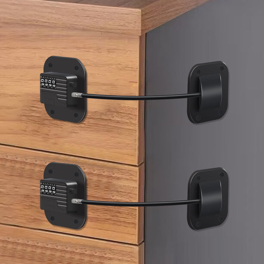 Baby Proofing, Refrigerator lock, Baby Safety Locks for Cabinets, Cabinet Locks for Babies, No Drilling Child V1189-LWWAL-20260325-00115