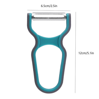 3 Pieces Vegetable Peeler Set For Potato Fruit Non-Slip Home Kitchen Peeling Tool Random Color V1189-LWWAL-20260325-00133