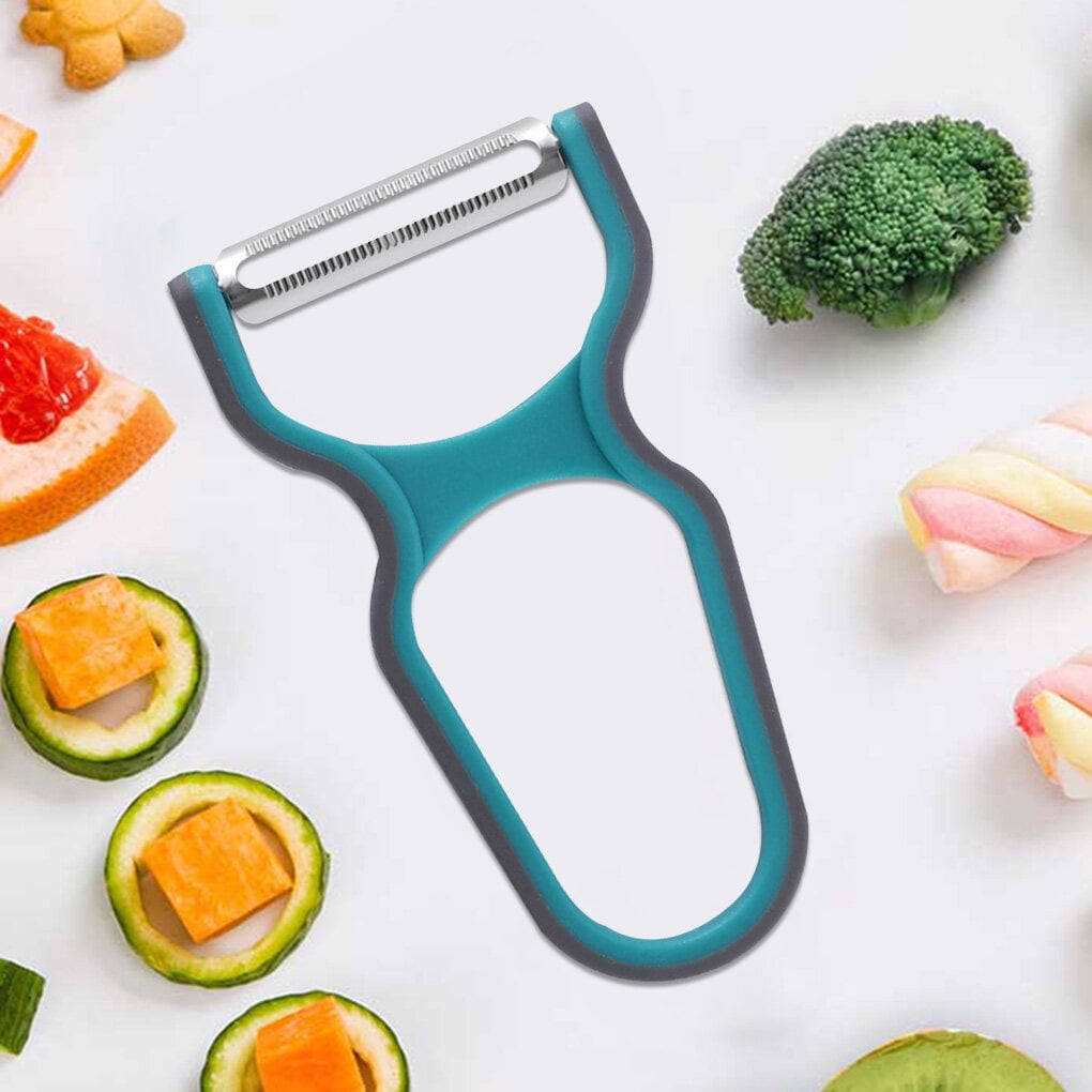 3 Pieces Vegetable Peeler Set For Potato Fruit Non-Slip Home Kitchen Peeling Tool Random Color V1189-LWWAL-20260325-00133