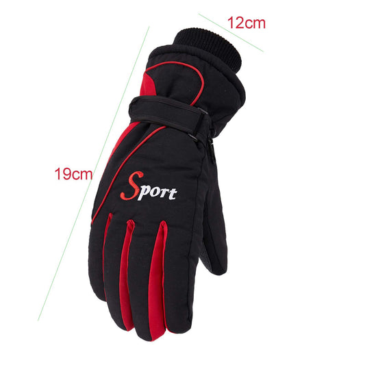 IDALL Ski Gloves Waterproof Gloves Winter Outdoor Men And Women Snow Skating Snowboarding Windproof Warm Ski V1189-LWWAL-20260325-00182