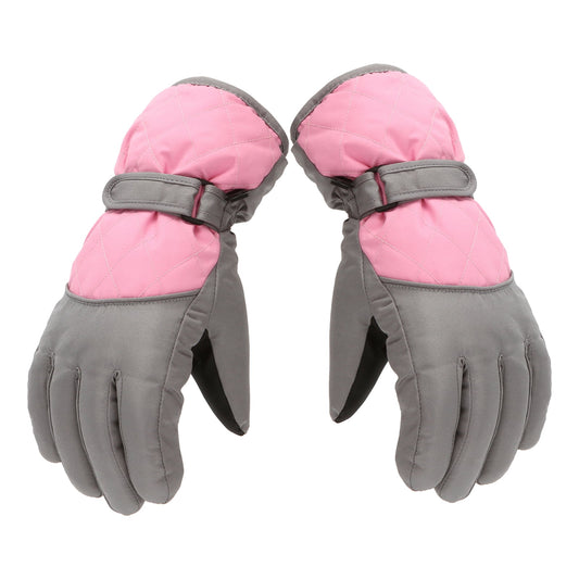 Dengjunhu Kids Winter Gloves - Snow & Ski Waterproof Youth Gloves for Boys & Girls - Insulated for Cold V1189-LWWAL-20260325-00196