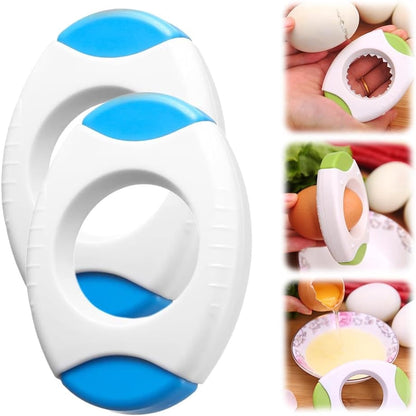 Egg Shell Opener for Hard Boiled Eggs,Egg Peeler Tool Topper Cutter Tool, Handheld Quick Raw Eggs Cracker V1189-LWWAL-20260325-00199