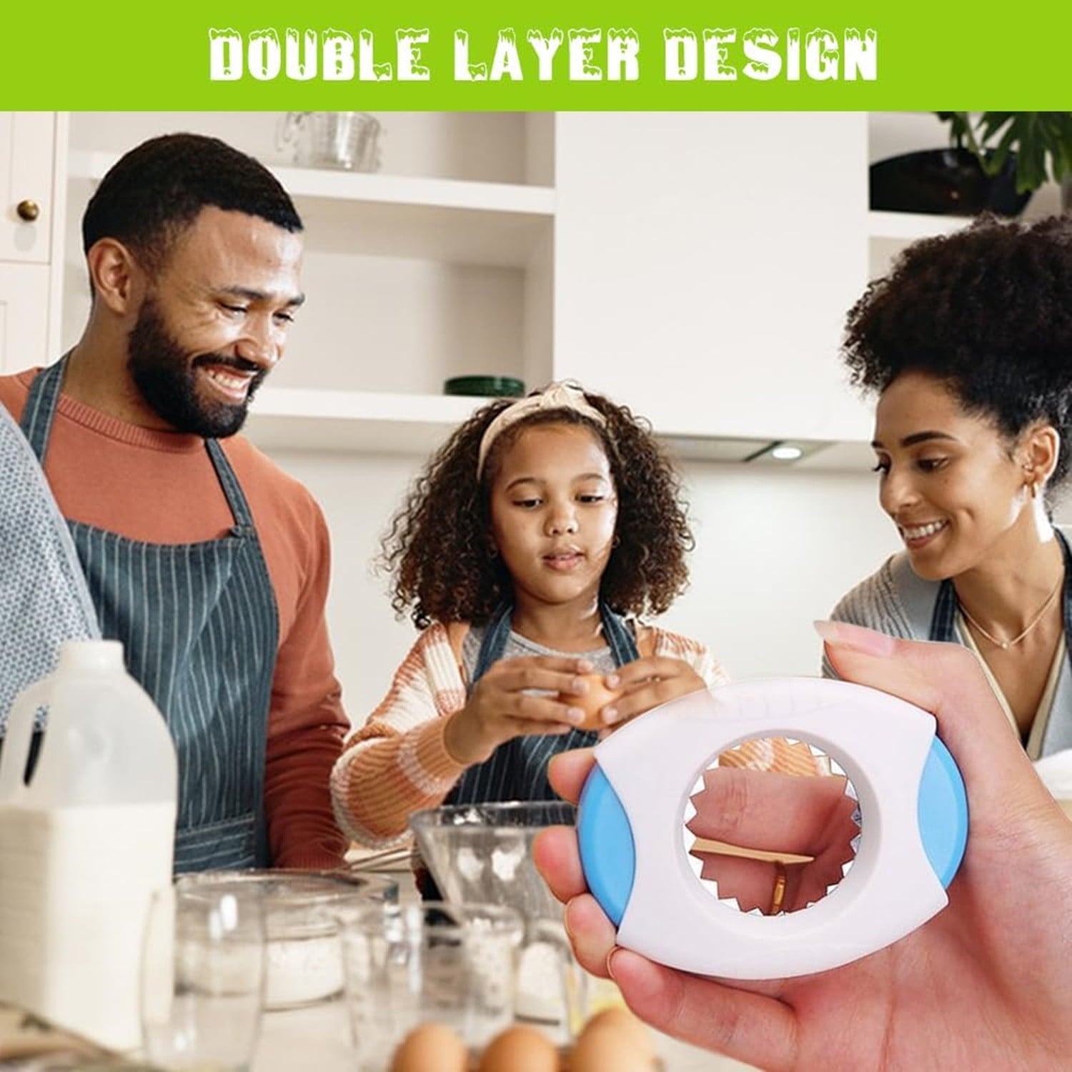 Egg Shell Opener for Hard Boiled Eggs,Egg Peeler Tool Topper Cutter Tool, Handheld Quick Raw Eggs Cracker V1189-LWWAL-20260325-00199