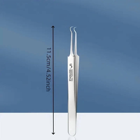 BYXAS Pimple Popper Tool Kit, 8 PCS Professional Stainless Steel Blackhead Remover Comedone Extractor Tools V1189-LWWAL-20260325-00201