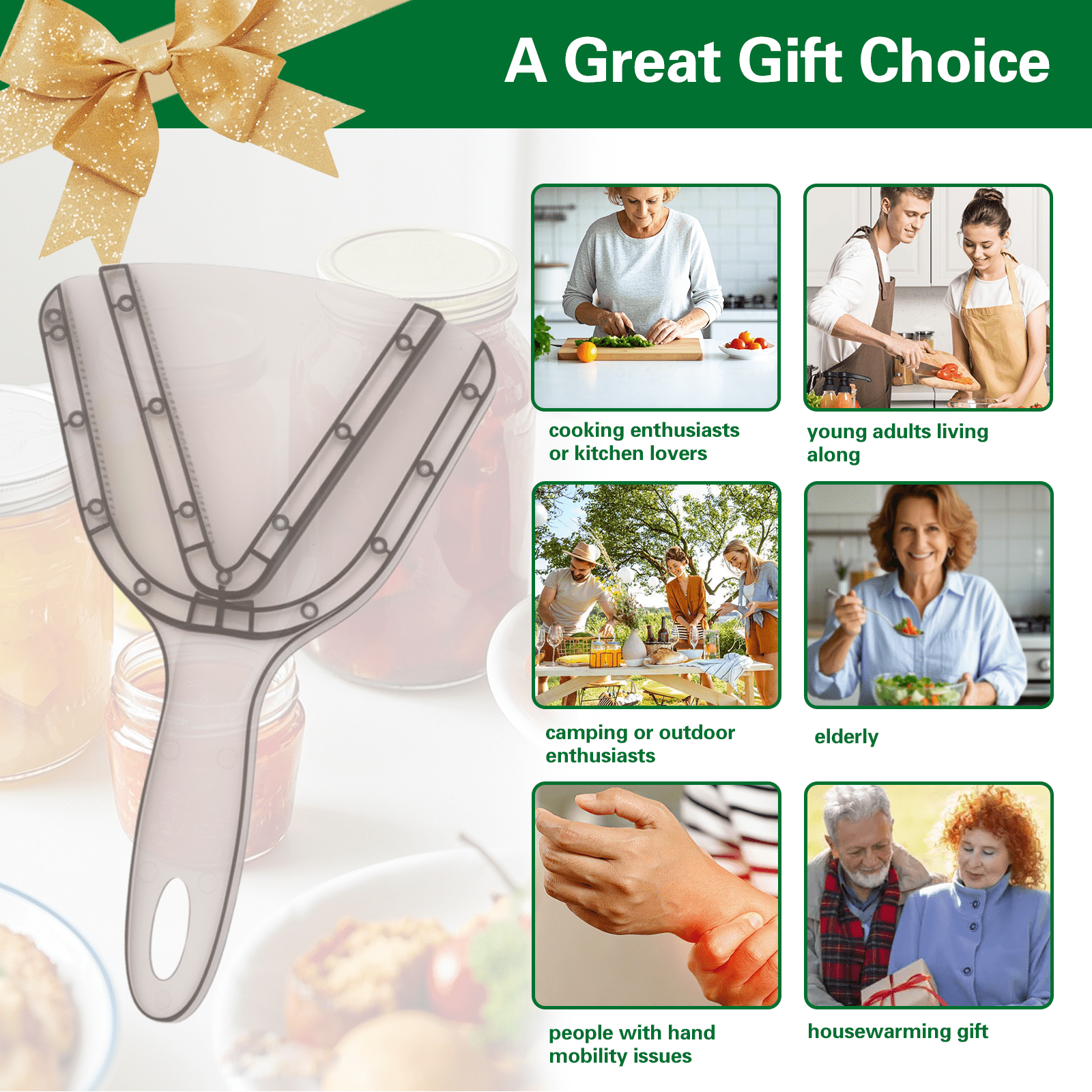 Jar Opener for Seniors with Arthritis Effortless Lid & Bottle Opener for Weak Hands Simple Twist Jar Opening V1189-LWWAL-20260325-00205