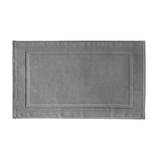 2PCS White Cotton Classic Rug Bath Mats Absorbent Cotton Hotel Spa Shower Bathtub Mats [Not A Bathroom Rug] V1189-LWWAL-20260325-00207