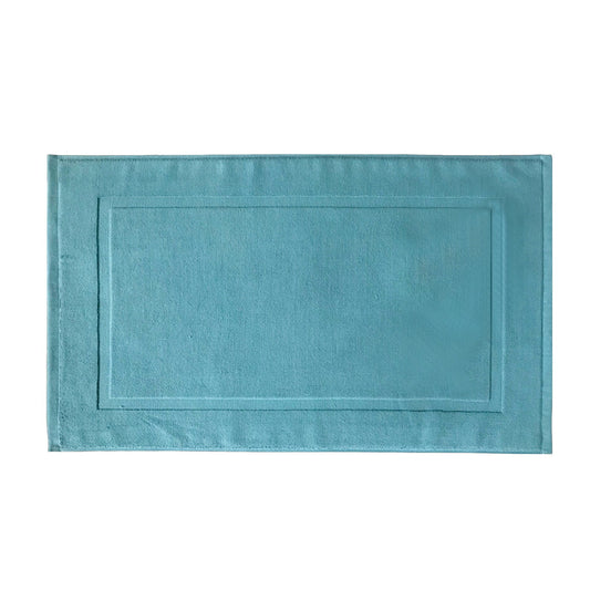2PCS White Cotton Classic Rug Bath Mats Absorbent Cotton Hotel Spa Shower Bathtub Mats [Not A Bathroom Rug] V1189-LWWAL-20260325-00216
