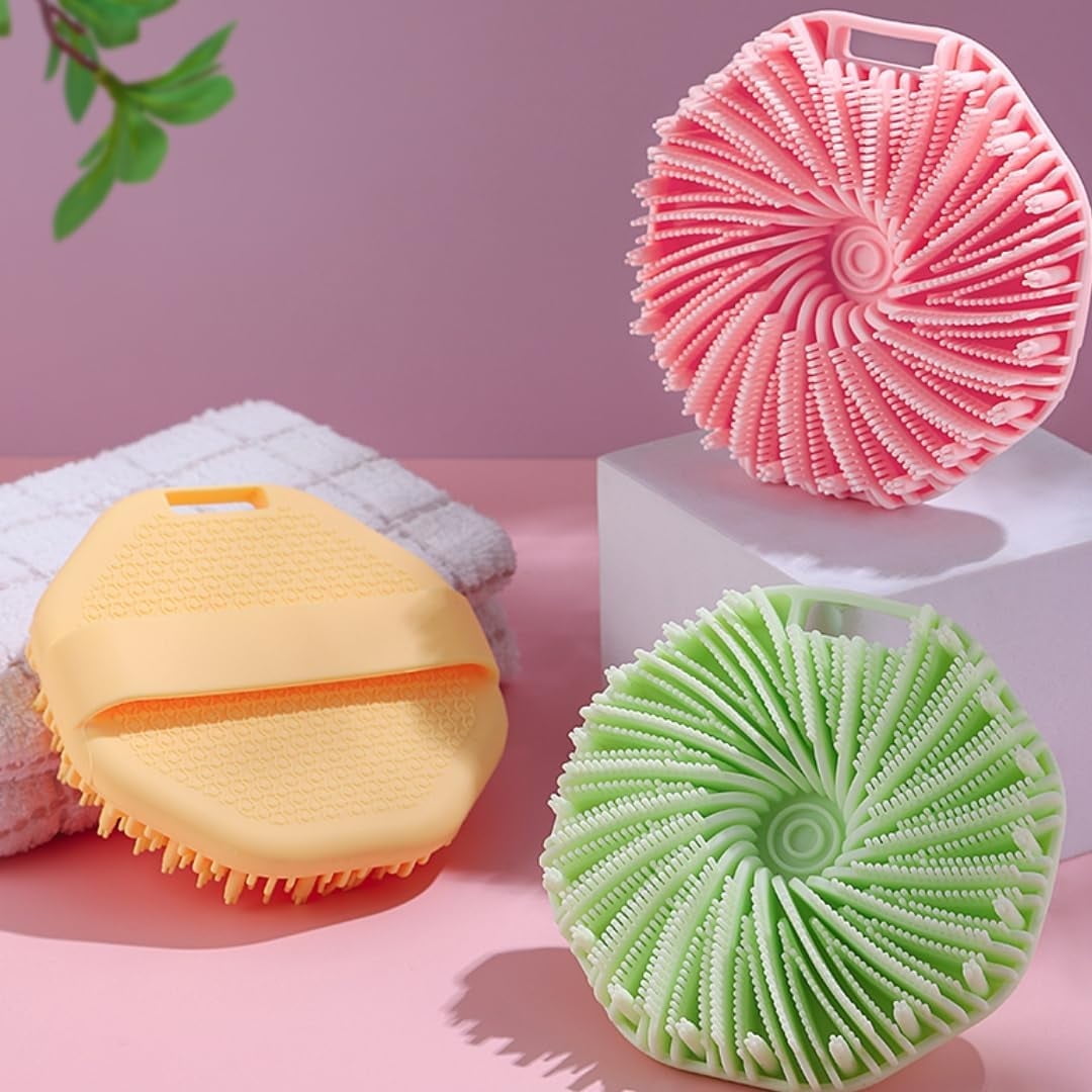 Scrubbies The Sud Bud Silicone Body Scrubber - Exfoliating for Sensitive Skin, Shower Use, Hanging Design, V1189-LWWAL-20260325-00247