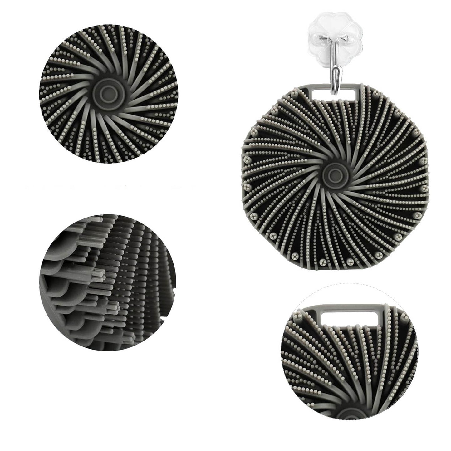 Scrubbies The Sud Bud Silicone Body Scrubber - Exfoliating for Sensitive Skin, Shower Use, Hanging Design, V1189-LWWAL-20260325-00248