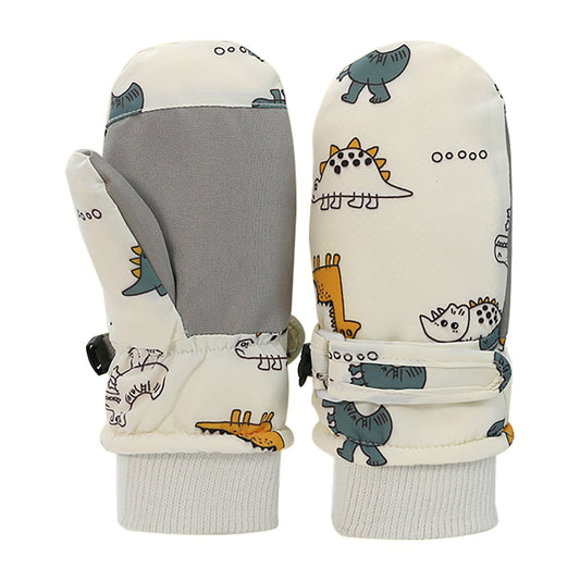 GXWEA Gloves For Kids Toddler Skis Kids Gloves Winter Gloves Thick Gloves Stretchy Warm Gloves Boys Girls V1189-LWWAL-20260325-00318