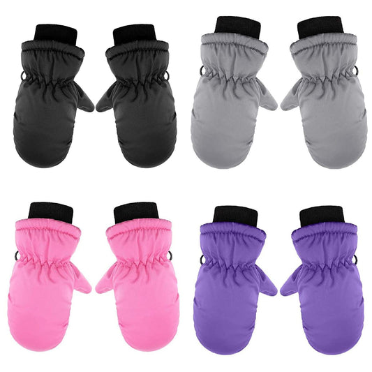 GXWEA Gloves For Kids Toddler Skis Kids Gloves Winter Gloves Thick Gloves Stretchy Warm Gloves Boys Girls V1189-LWWAL-20260325-00324