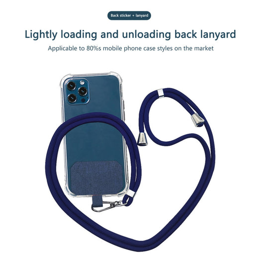 Universal Cell Phone Lanyard,Crossbody Lanyard with Adjustable Nylon Neck Strap for Most Mobile Phone, Black V1189-LWWAL-20260325-00351