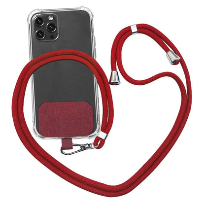 Universal Cell Phone Lanyard,Crossbody Lanyard with Adjustable Nylon Neck Strap for Most Mobile Phone, Black V1189-LWWAL-20260325-00352