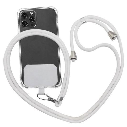 Universal Cell Phone Lanyard,Crossbody Lanyard with Adjustable Nylon Neck Strap for Most Mobile Phone, Black V1189-LWWAL-20260325-00354