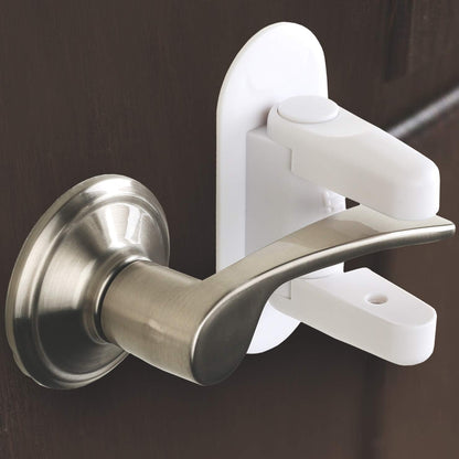 Door Lever Lock (2 Pack) Child Proof Doors & Handles 3M Adhesive - Child Safety V1189-LWWAL-20260325-00406
