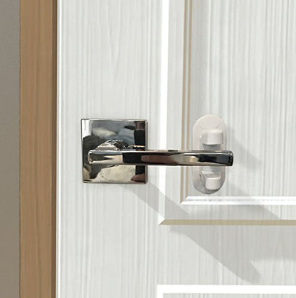 Door Lever Lock (2 Pack) Child Proof Doors & Handles 3M Adhesive - Child Safety V1189-LWWAL-20260325-00406