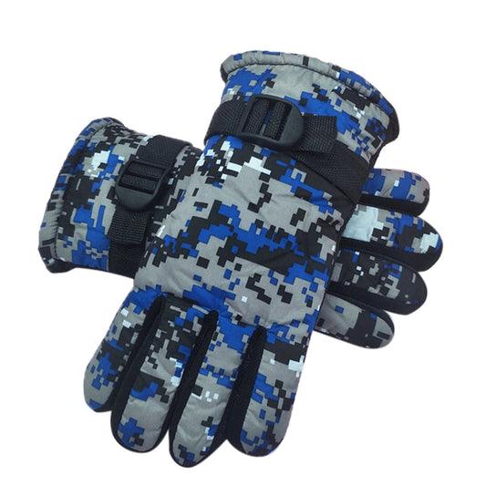 TAIAOJING Kids Winter Snow Ski Gloves Kids Winter Warm Windproof Cold Weather Outdoor Sports Gloves For Boys V1189-LWWAL-20260325-00420