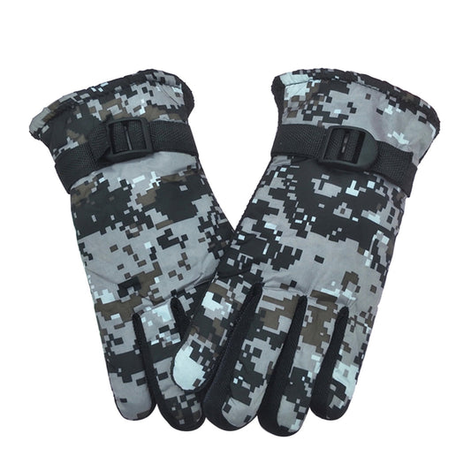 TAIAOJING Kids Winter Snow Ski Gloves Kids Winter Warm Windproof Cold Weather Outdoor Sports Gloves For Boys V1189-LWWAL-20260325-00422