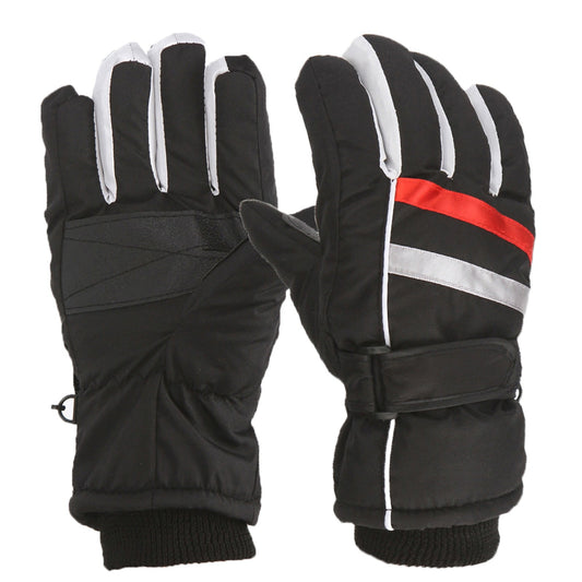 TAIAOJING Kids Winter Snow Ski Gloves Kids Winter Warm Windproof Cold Weather Outdoor Sports Gloves For Boys V1189-LWWAL-20260325-00424