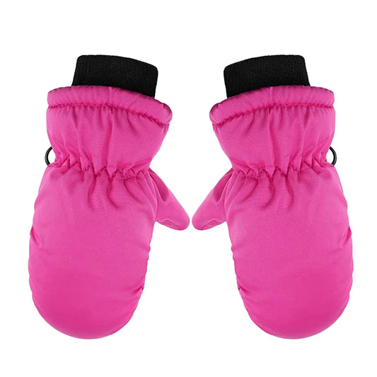 TAIAOJING Kids Winter Snow Ski Gloves Kids Winter Warm Windproof Cold Weather Outdoor Sports Gloves For Boys V1189-LWWAL-20260325-00428
