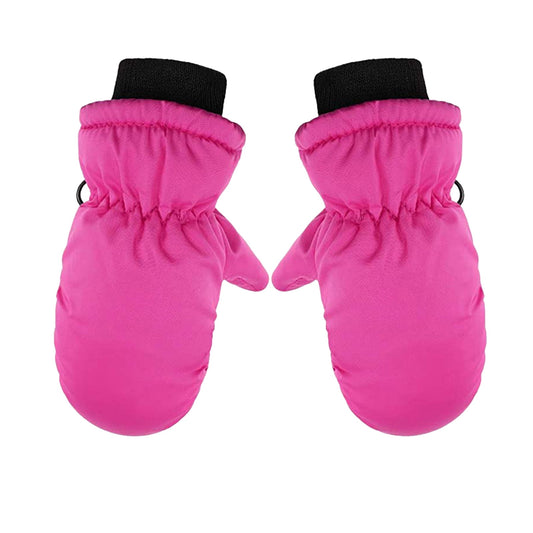 TAIAOJING Kids Winter Snow Ski Gloves Kids Winter Warm Windproof Cold Weather Outdoor Sports Gloves For Boys V1189-LWWAL-20260325-00432