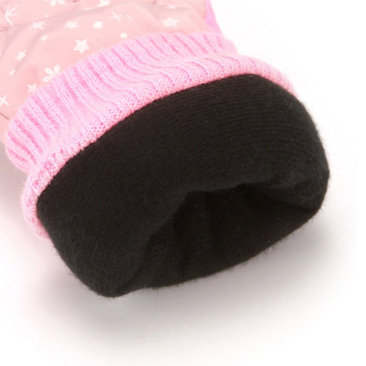 TAIAOJING Kids Winter Snow Ski Gloves Kids Winter Warm Windproof Cold Weather Outdoor Sports Gloves For Boys V1189-LWWAL-20260325-00435
