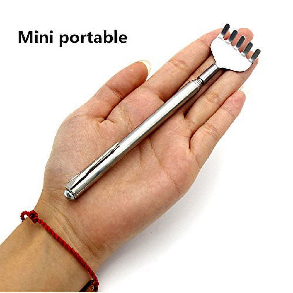 Professional Telescopic Back Scratcher Stainless Steel Massager Extendable Pen Shape Body Massager V1189-LWWAL-20260325-00443