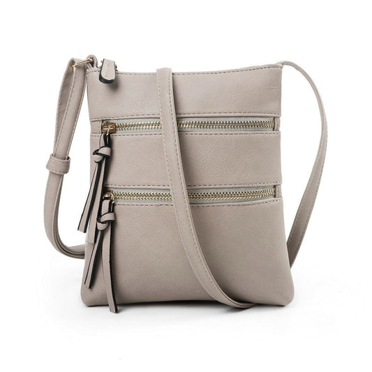 Small Crossbody Purses for Women Multi Pocket Travel Bag Over The Shoulder with Extra Long Strap - Beige V1189-LWWAL-20260325-00447