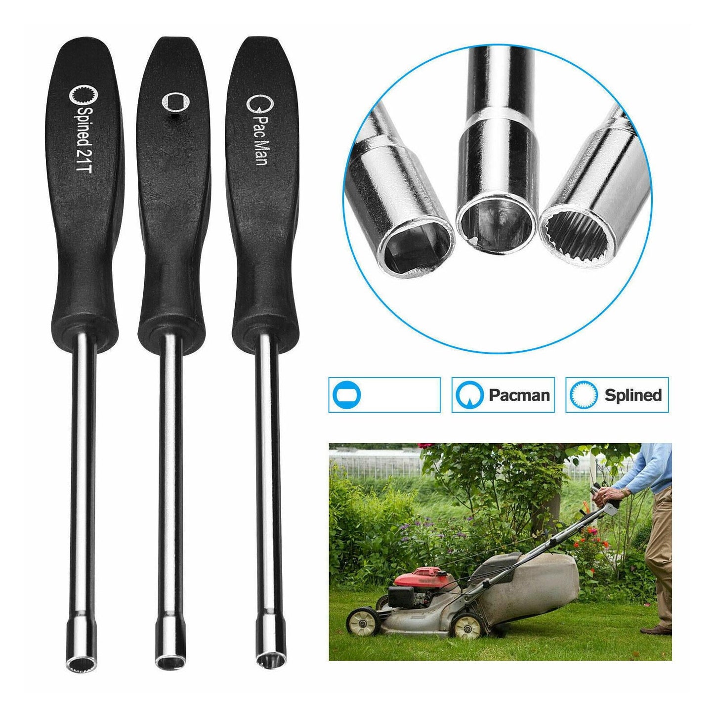3 For Poulan Husqvarna Craftsman Screwdriver Carburetor Adjustment Chainsaw Tool K5I5 V1189-LWWAL-20260325-00458