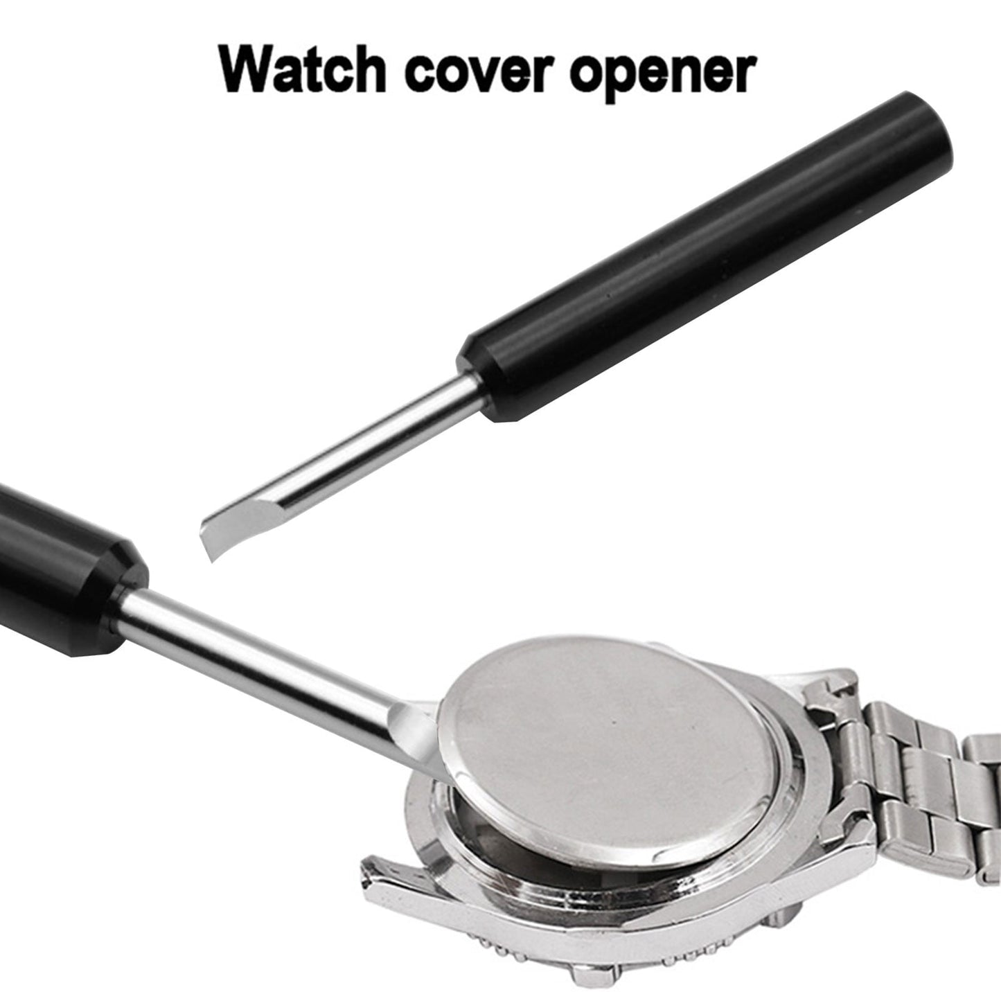 Pry Remover Battery Watches Cover Tools Stick Case Opener Watch Back Tools & Home Improvement Silver V1189-LWWAL-20260325-00459