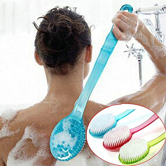 Warkul Long Handled Bath Shower Back Brush Body Scrubber Massager Skin Cleaning Tool Brush 2023 New Green V1189-LWWAL-20260325-00470