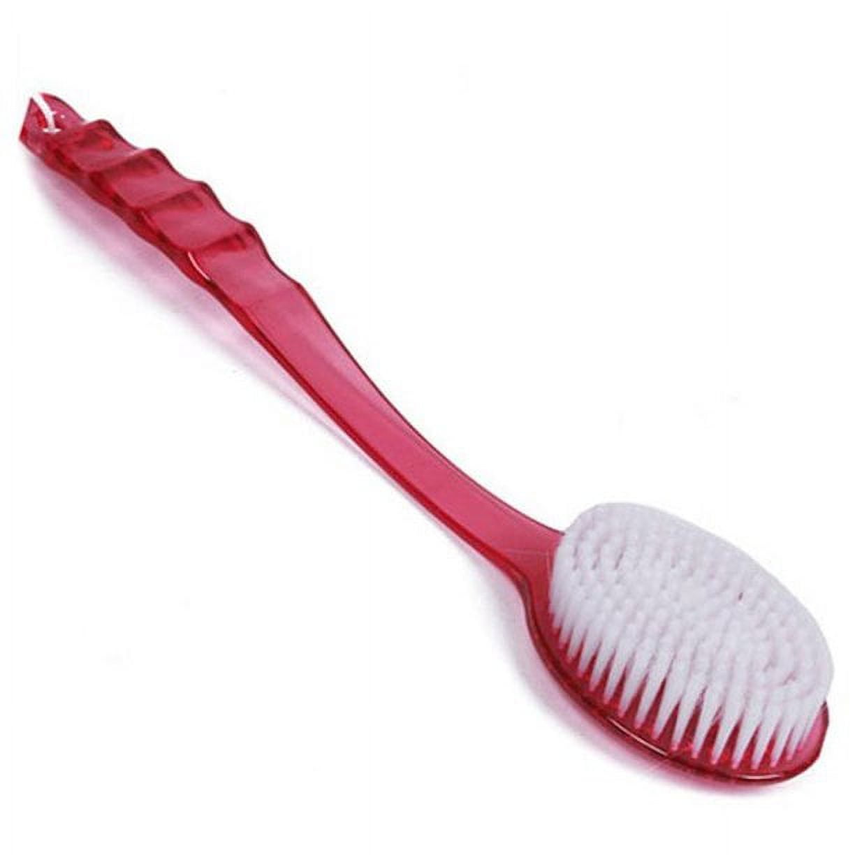 Warkul Long Handled Bath Shower Back Brush Body Scrubber Massager Skin Cleaning Tool Brush 2023 New Rose Red V1189-LWWAL-20260325-00471