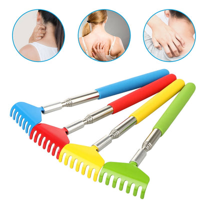 GLUAAE Retractable Telescoping Back Scratchers Stainless Steel with Non Slip Handle Extends 27 Inches V1189-LWWAL-20260325-00477
