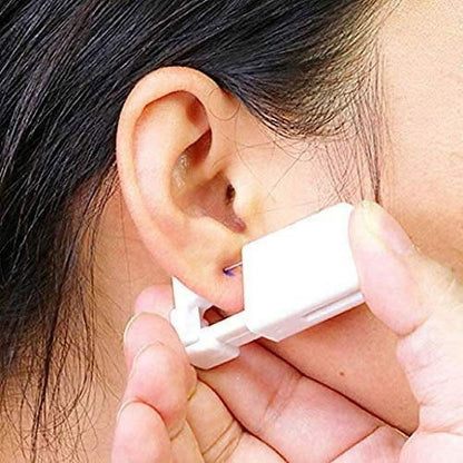 2 Pack Self Ear Piercing Gun Kit, Disposable Piercing Kit, No Pain, Easy to Use Ear Piercing Tool with Stud V1189-LWWAL-20260325-00483