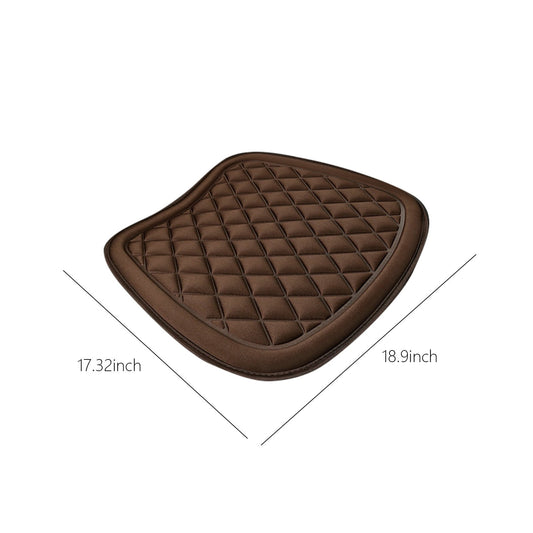 Car Seat Cushion, Driver Seat Cushion with Comfort Memory Foam & Non-Slip Rubber Bottom, Car Seat Pad Works V1189-LWWAL-20260325-00486