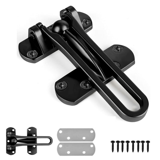 DOMETOUR Door Reinforcement Lock Latch Swing Bar Guard Front Inside Door Safety Child Proof Stopper Kids Home V1189-LWWAL-20260325-00493