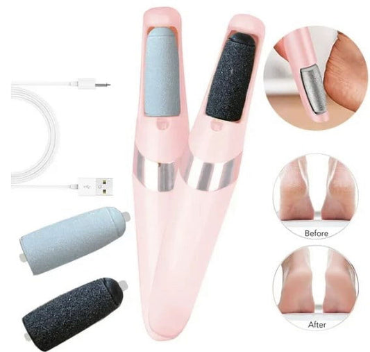 Electric Foot Callus Remover, Rechargeable Electronic Foot File, Waterproof Foot Scrubber File Pedicure Kit, V1189-LWWAL-20260325-00494