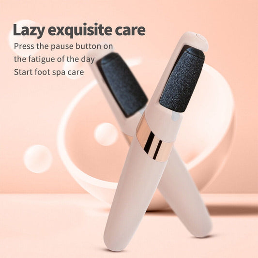 Electric Foot Callus Remover, Rechargeable Electronic Foot File, Waterproof Foot Scrubber File Pedicure Kit, V1189-LWWAL-20260325-00494