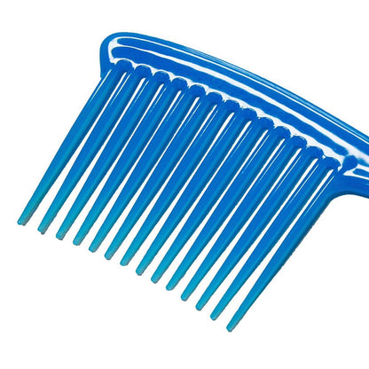 Large Wide Tooth Comb Handle Detangling Reduce Hair Loss Brush Tool (Black) Blue V1189-LWWAL-20260325-00499