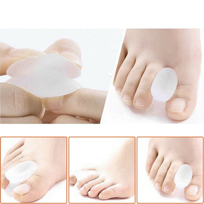 Onemayship Silicone Gel Toe Separator Orthotics Bunion Toes Spacer Pain Reliever 12Pcs V1189-LWWAL-20260325-00523