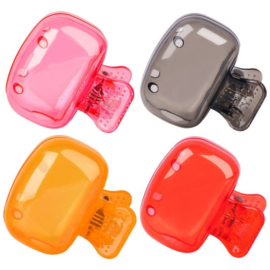 4 Pack Travel Toothbrush Head Covers Portable Toothbrush Protector Cap Brush Pod Case Protective Plastic Clip V1189-LWWAL-20260325-00546