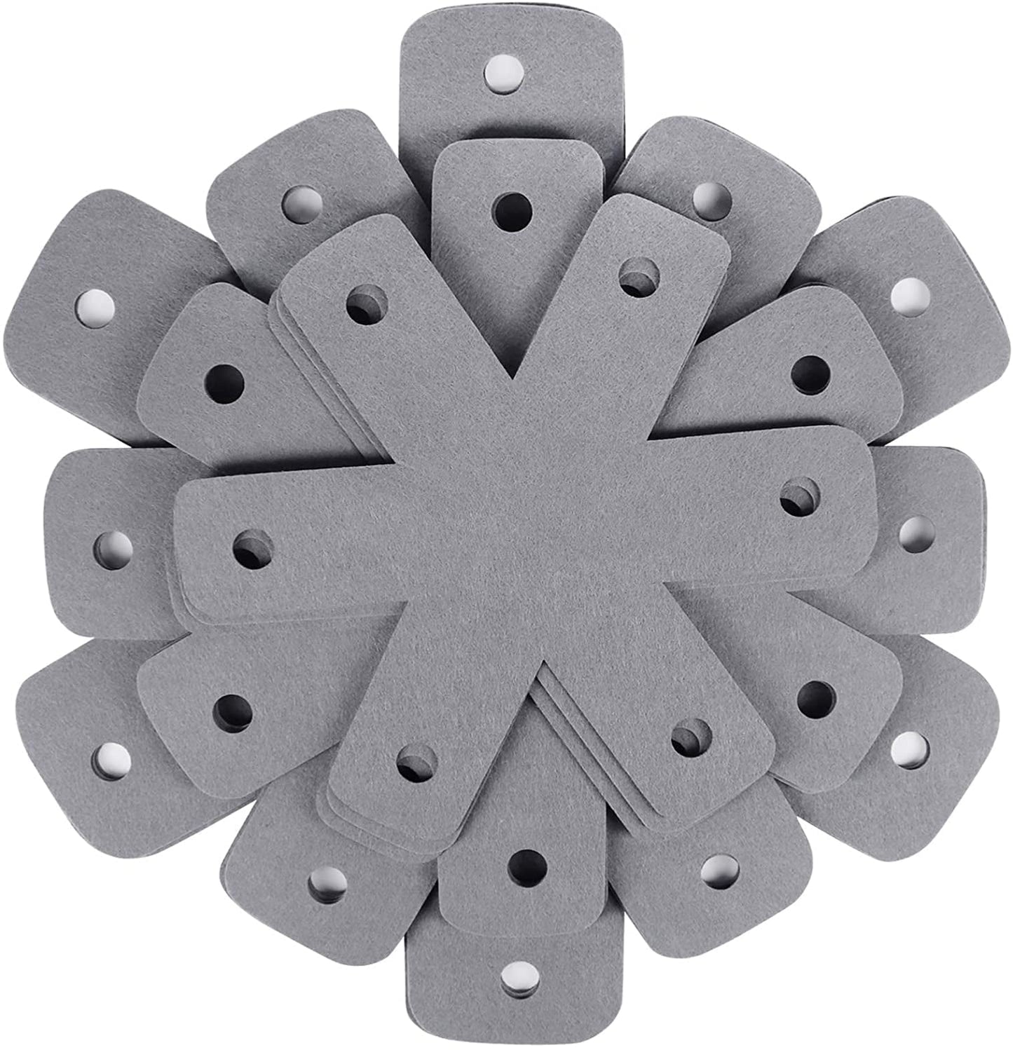 Pot Pan Protectors, Set of 12 and 4 Different Sizes, Larger & Thicker Pan Pot Separator Pads for Stacking and V1189-LWWAL-20260325-00549