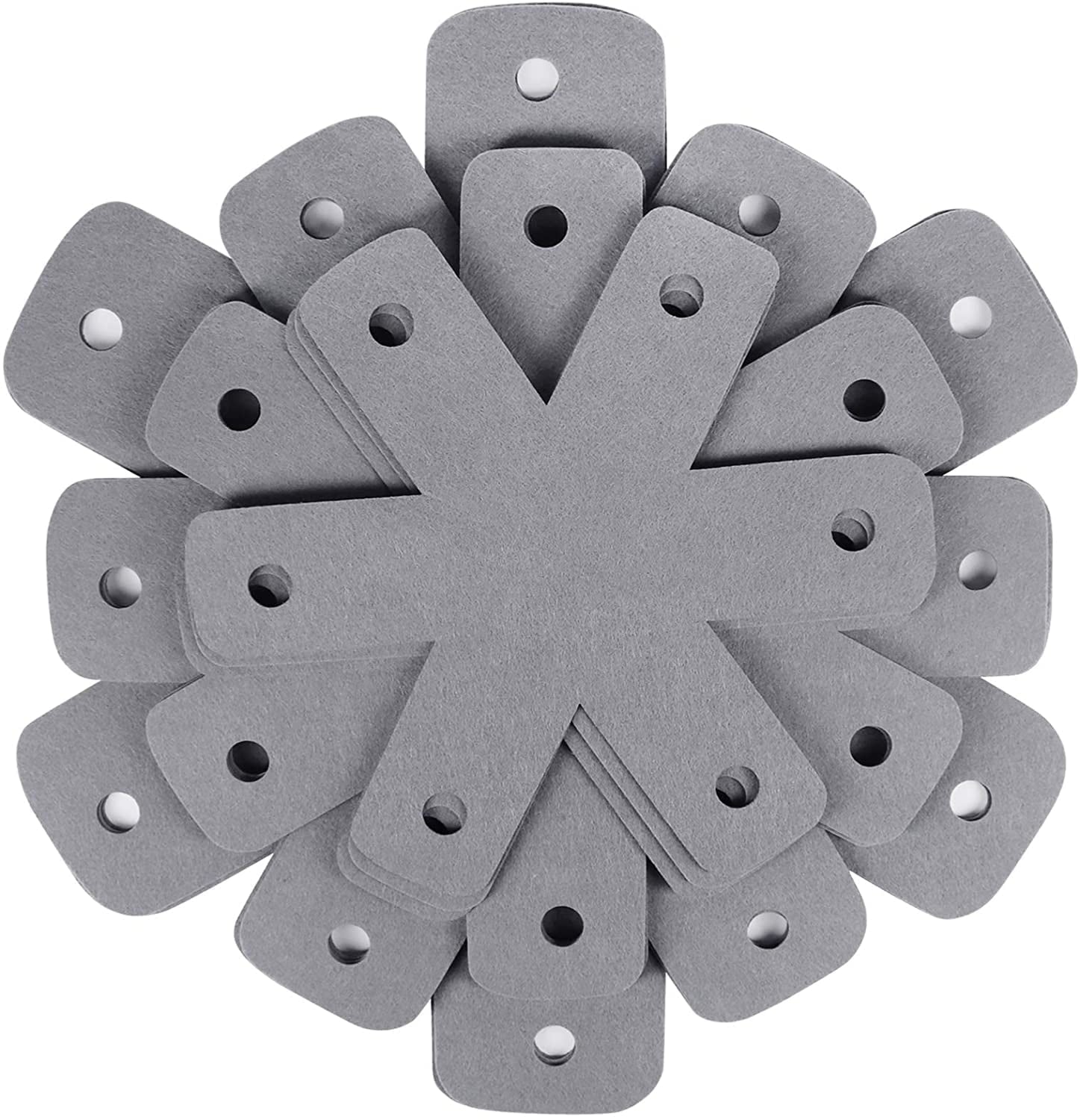Pot Pan Protectors, Set of 12 and 4 Different Sizes, Larger & Thicker Pan Pot Separator Pads for Stacking and V1189-LWWAL-20260325-00549