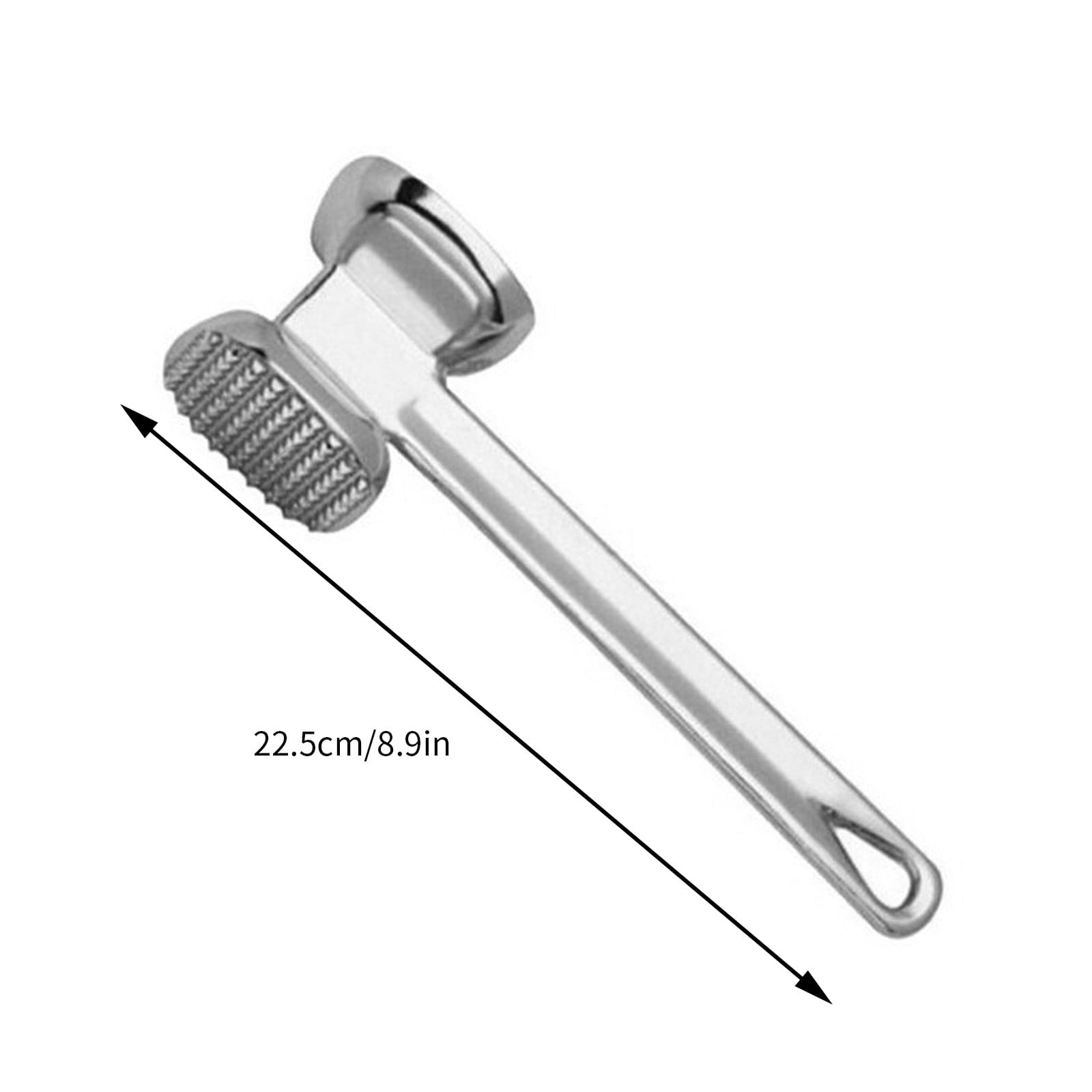 Stainless Steel Meat Mallet Tenderizer, Heavy Duty Mallet Tools Chicken Pounder, Steak Pork Kitchen Tool V1189-LWWAL-20260325-00550