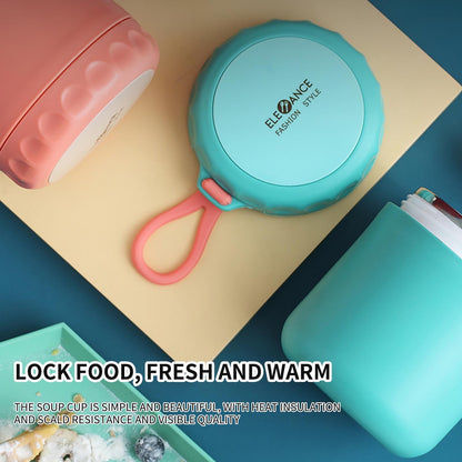 Aufmer Food Warm Thermal Leakproof Vacuum Stainless Reusable Lunch Box Green V1189-LWWAL-20260325-00568