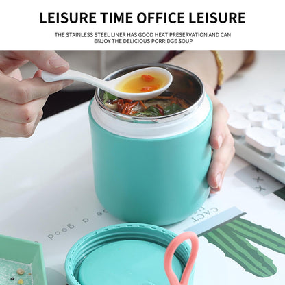 Aufmer Food Warm Thermal Leakproof Vacuum Stainless Reusable Lunch Box Green V1189-LWWAL-20260325-00568