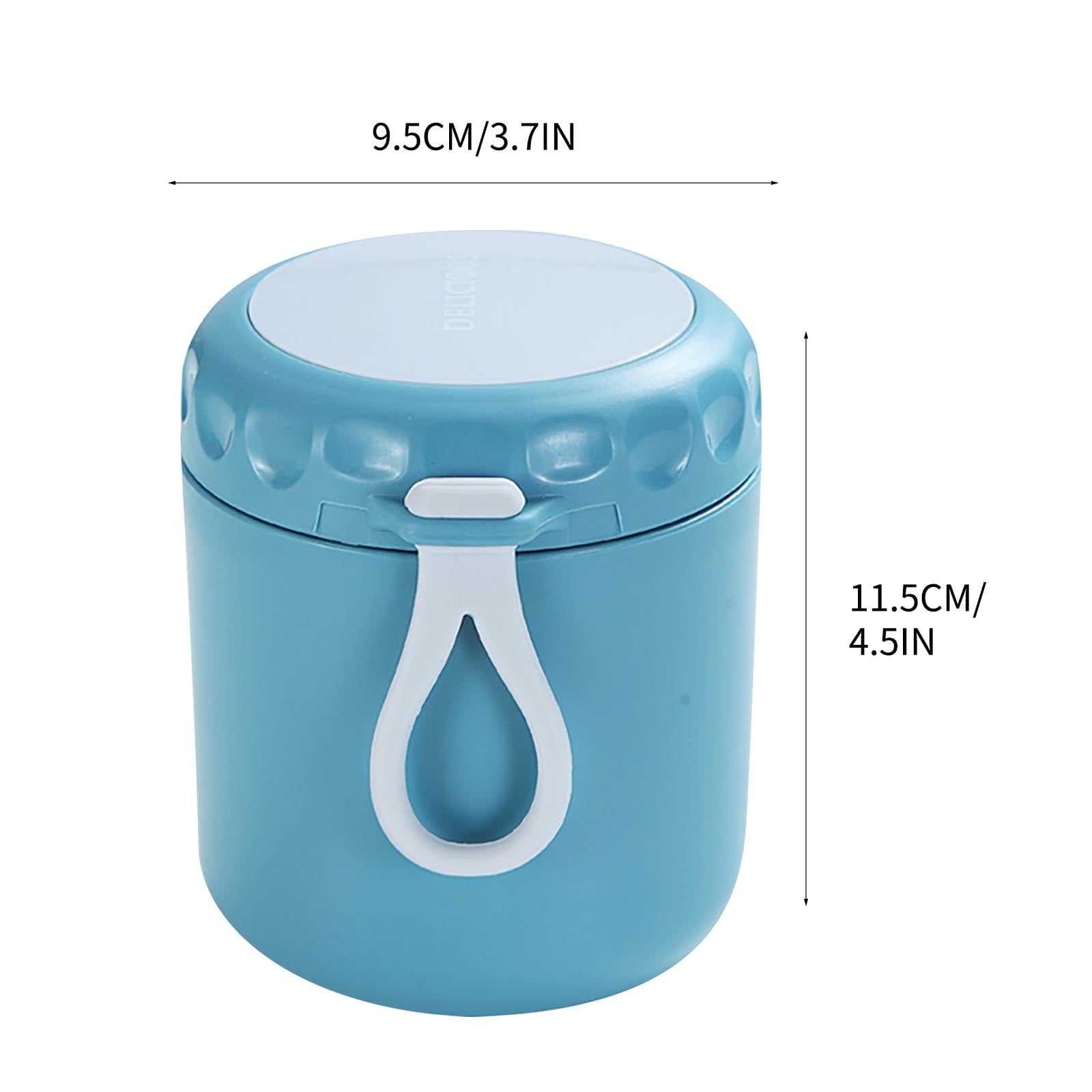 Aufmer Food Warm Thermal Leakproof Vacuum Stainless Reusable Lunch Box Light Blue18 OZ V1189-LWWAL-20260325-00569