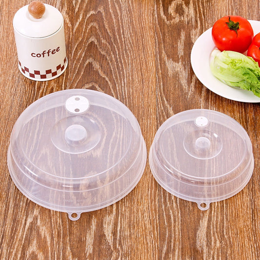 Microwave Cover Clearance! 2pcs Plastic Microwave Cover, Clear Microwave Cover, Clear Steam Vent Splatter Lid V1189-LWWAL-20260325-00599